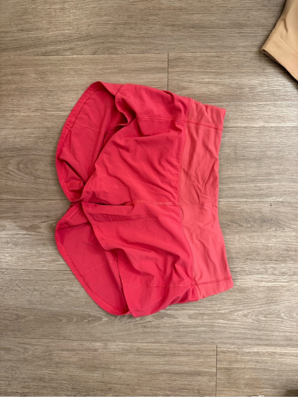 lululemon athletica red shorts